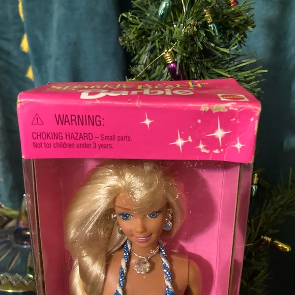 RARE - 1995 Sparkle Beach Barbie with Twisted Braid - Picture 8 of 11